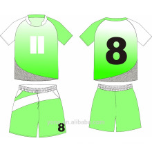 kundenspezifisches Design sublimiert Fußball-Trikot billige reversible Sportbekleidung, billige Fußball-Kits